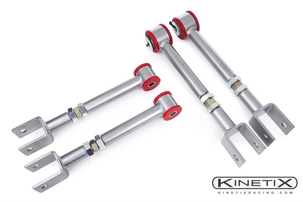 Kinetix Racing Front Camber A-Arm & Rear Camber / Traction Package Set -  Nissan 350Z / Infiniti G35 KX-Z33-AA-RCT Kit Adjustable - Concept Z  Performance